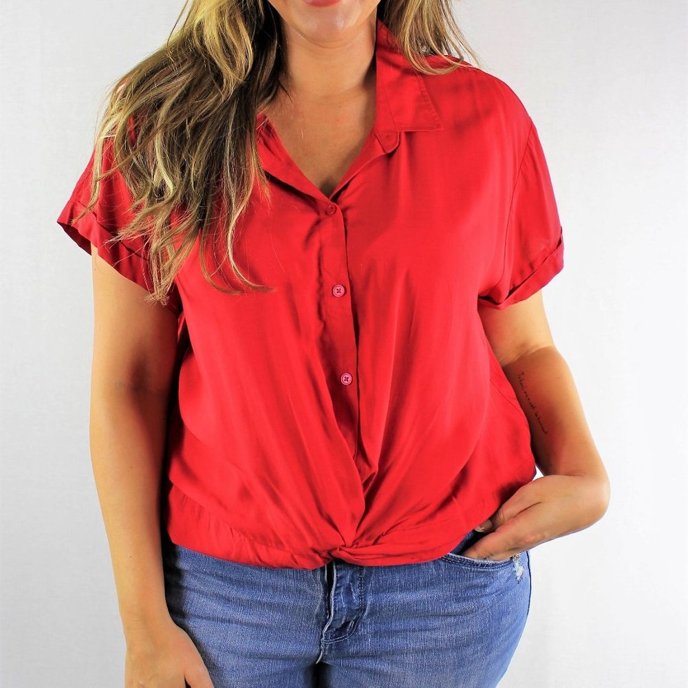 Plus Size Short Sleeve Top Sizes